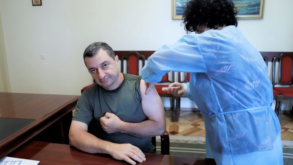 В Уголовно-исполнительной службе была проведена вакцинация против коронавируса