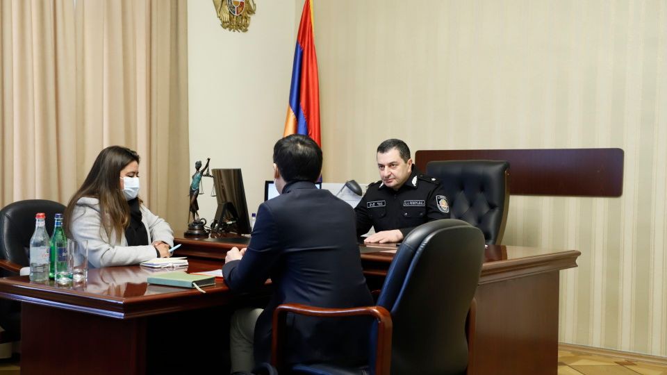 Начальник Уголовно-исполнительной службы принял делегацию Международного Комитета Красного креста