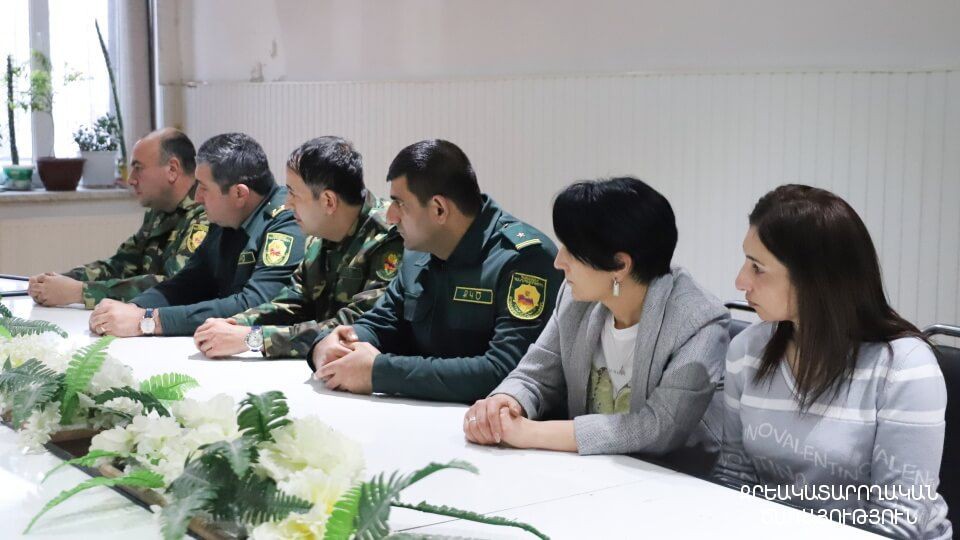 Начальник Уголовно-исполнительной службы представил врио начальника уголовно-исполнительного учреждения ''Абовян''