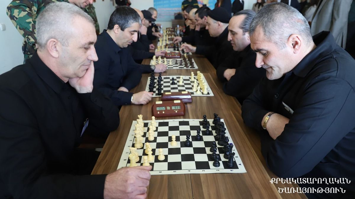 Заключенные готовятся к международным шахматным турнирам: на играх присутствовала Цовинар Тадевосян 