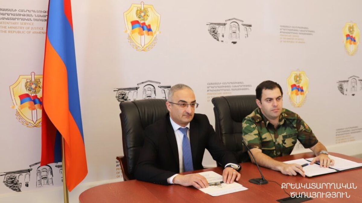 Начальник Уголовно-исполнительной службы Амбакум Григорян провел онлайн-встречу с представителями Europris